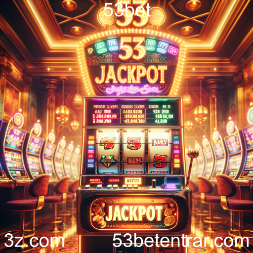A Emoção dos Jackpots em 53bet