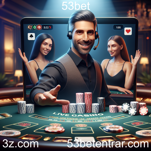 Experiência Imersiva nos Cassinos ao Vivo da 53bet